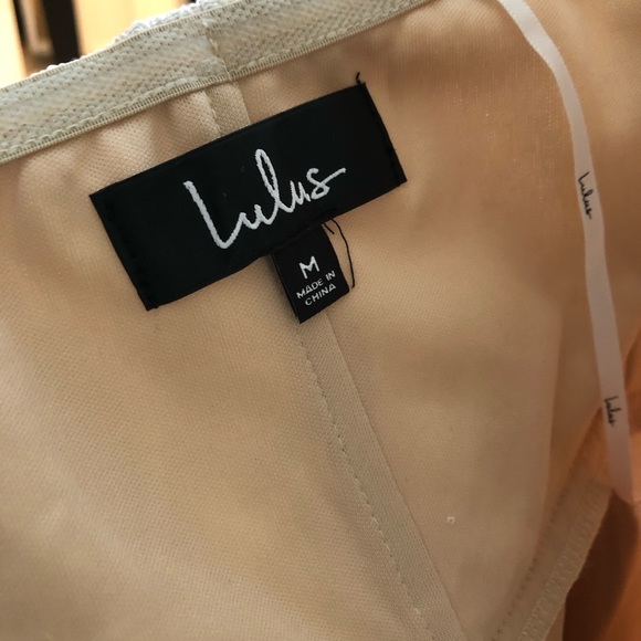 Lulus Strapless Lace Dress NWT - Picture 4 of 4